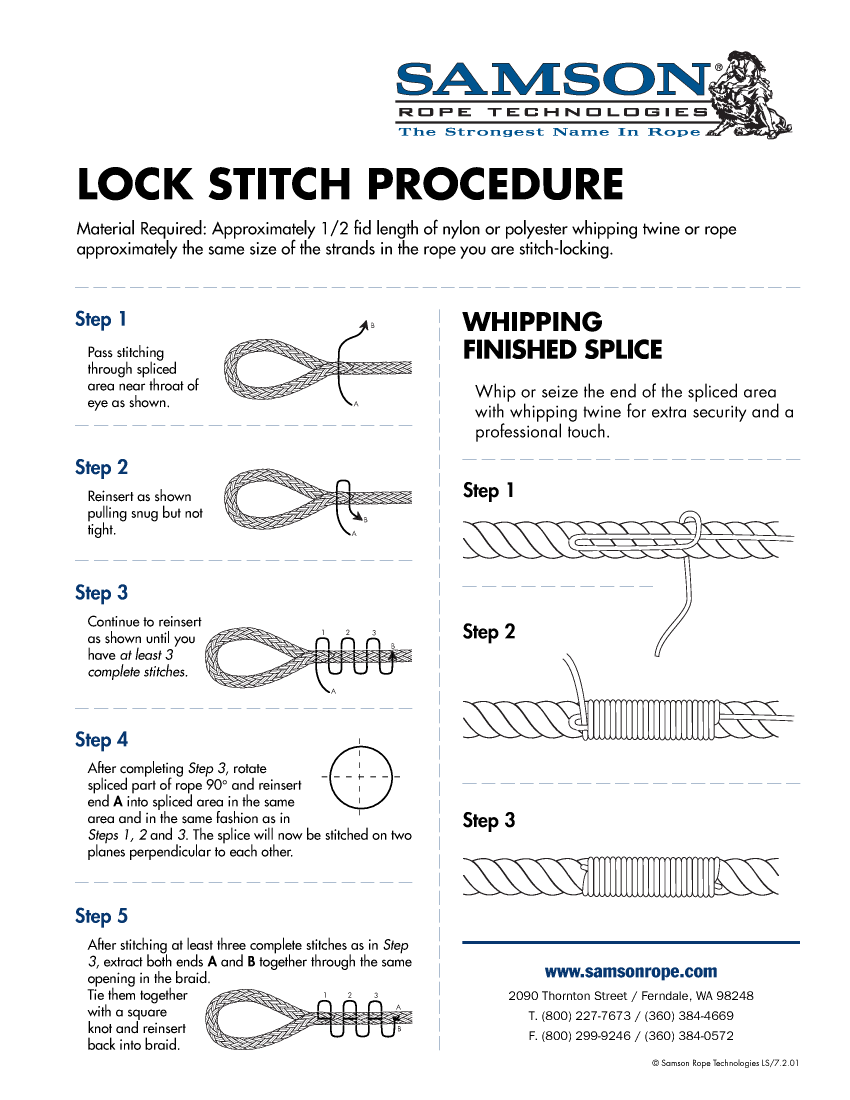 Sam  Lock  Whip manual page 1
