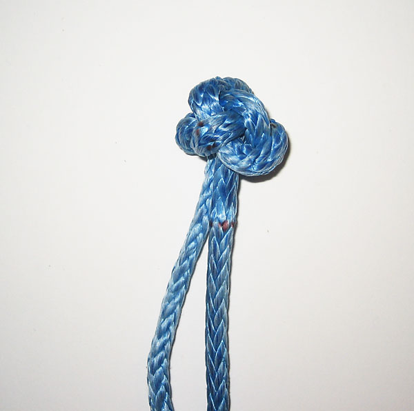 Integral Halyard Soft Shackle