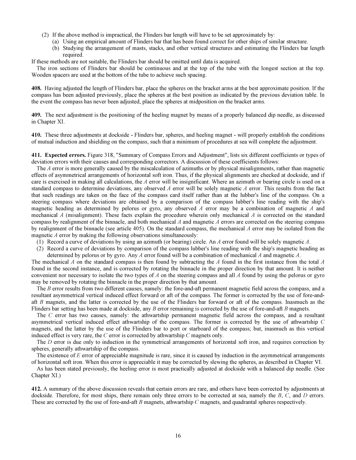 Handbook Of Magnetic Compass Adjustment