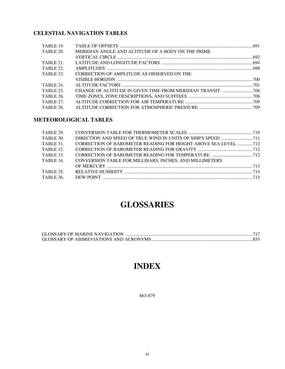 The American Practical Navigator