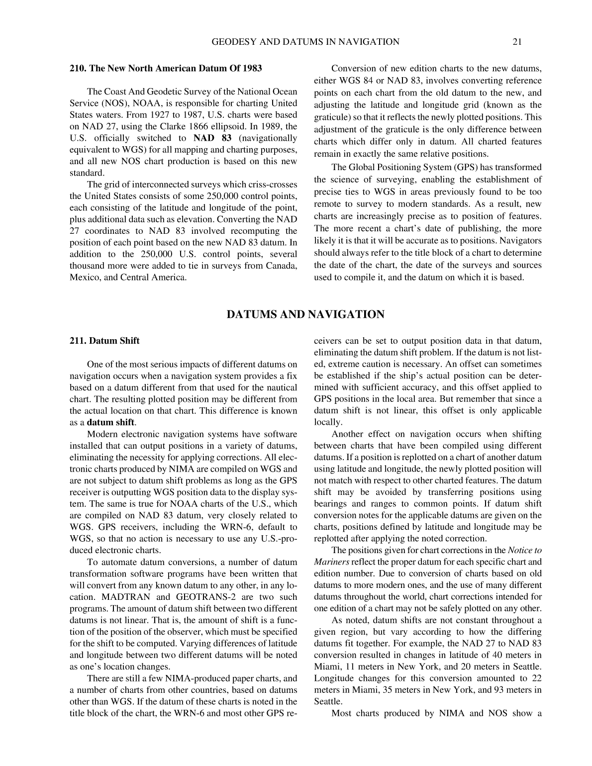 The American Practical Navigator