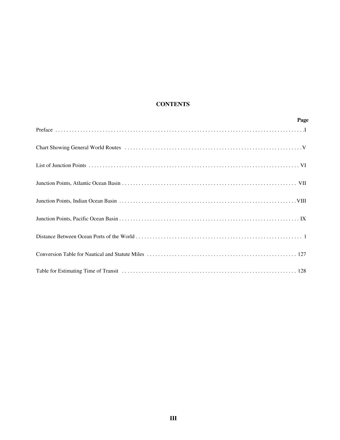 Distance Between Ports