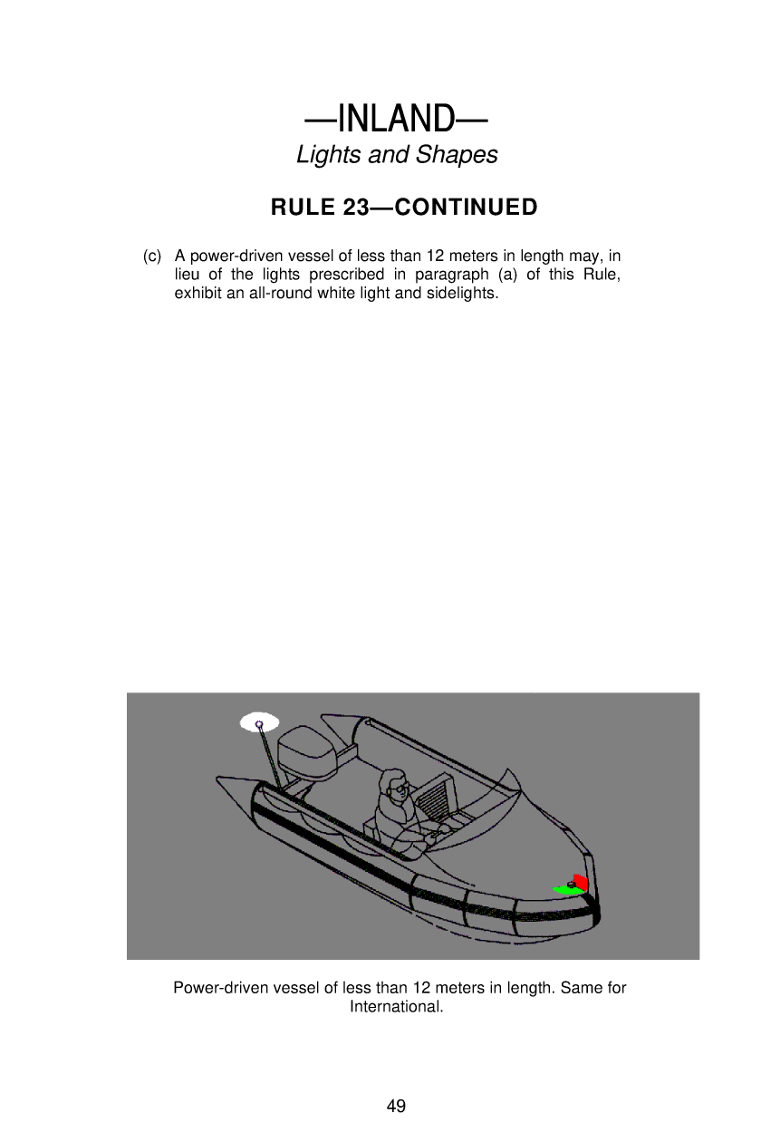 United States Coast Guard Navigation Rules