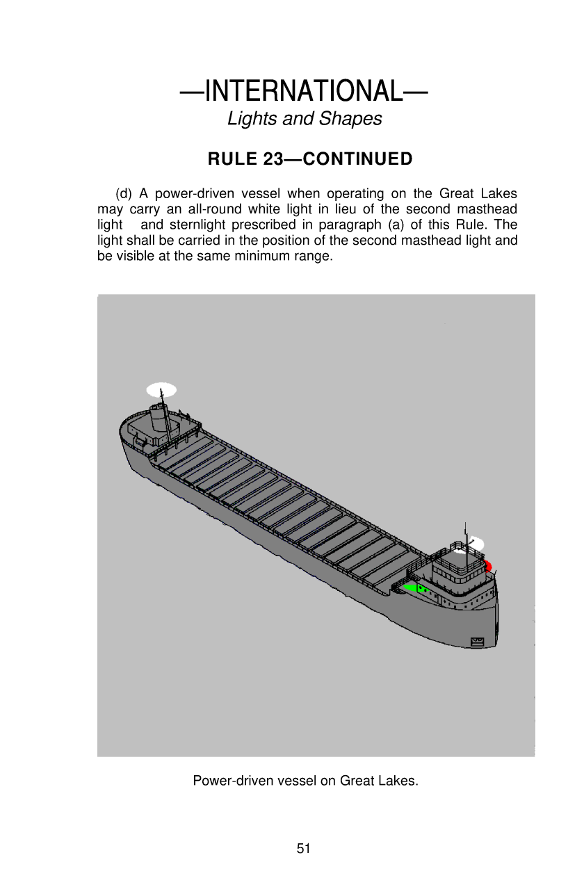 United States Coast Guard Navigation Rules