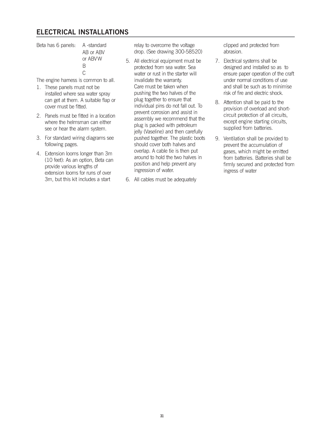 Beta Bd1005 Bv1305 Bv105 Manual