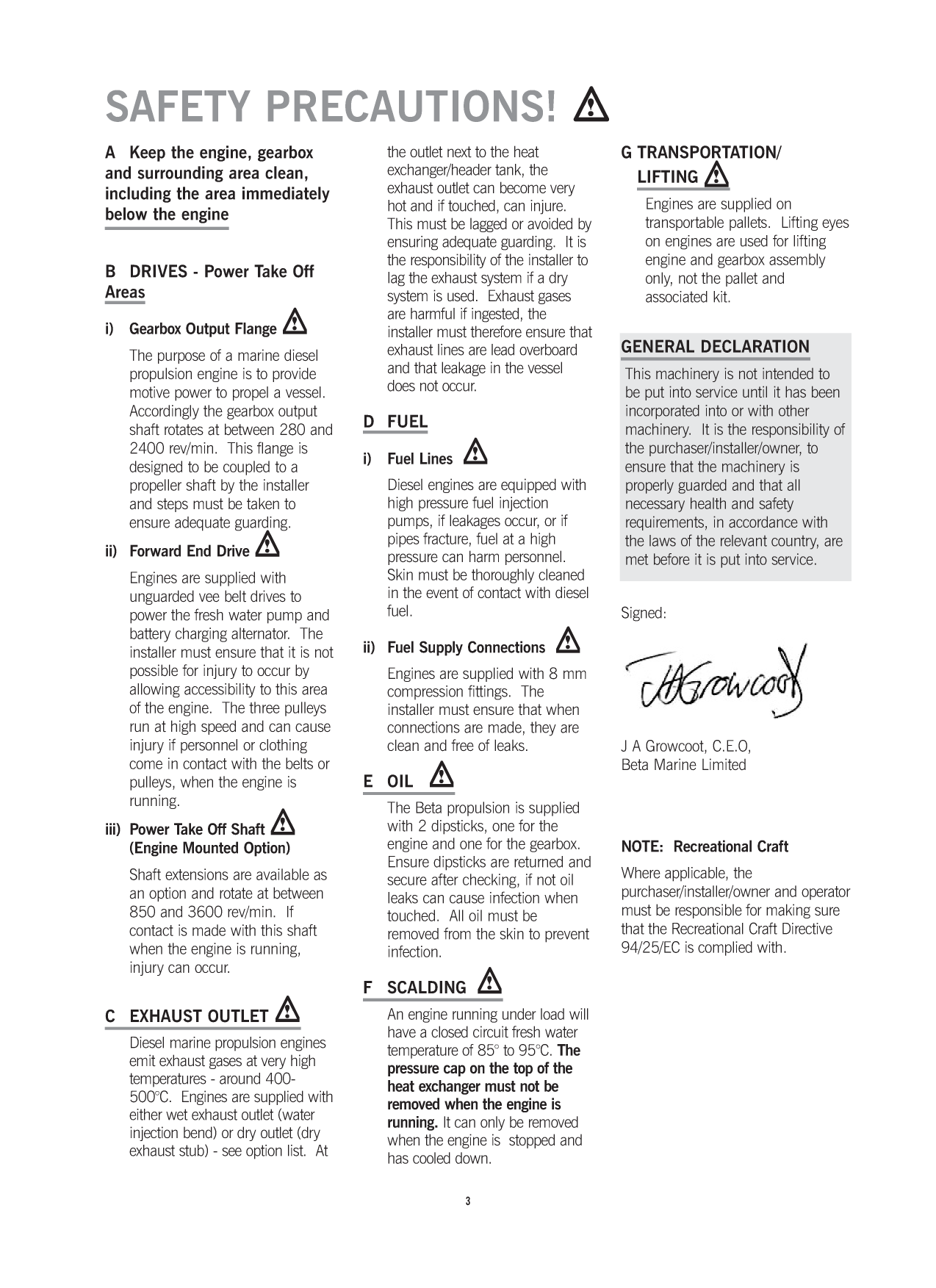 Beta Bd1005 Bv1305 Bv105 Manual