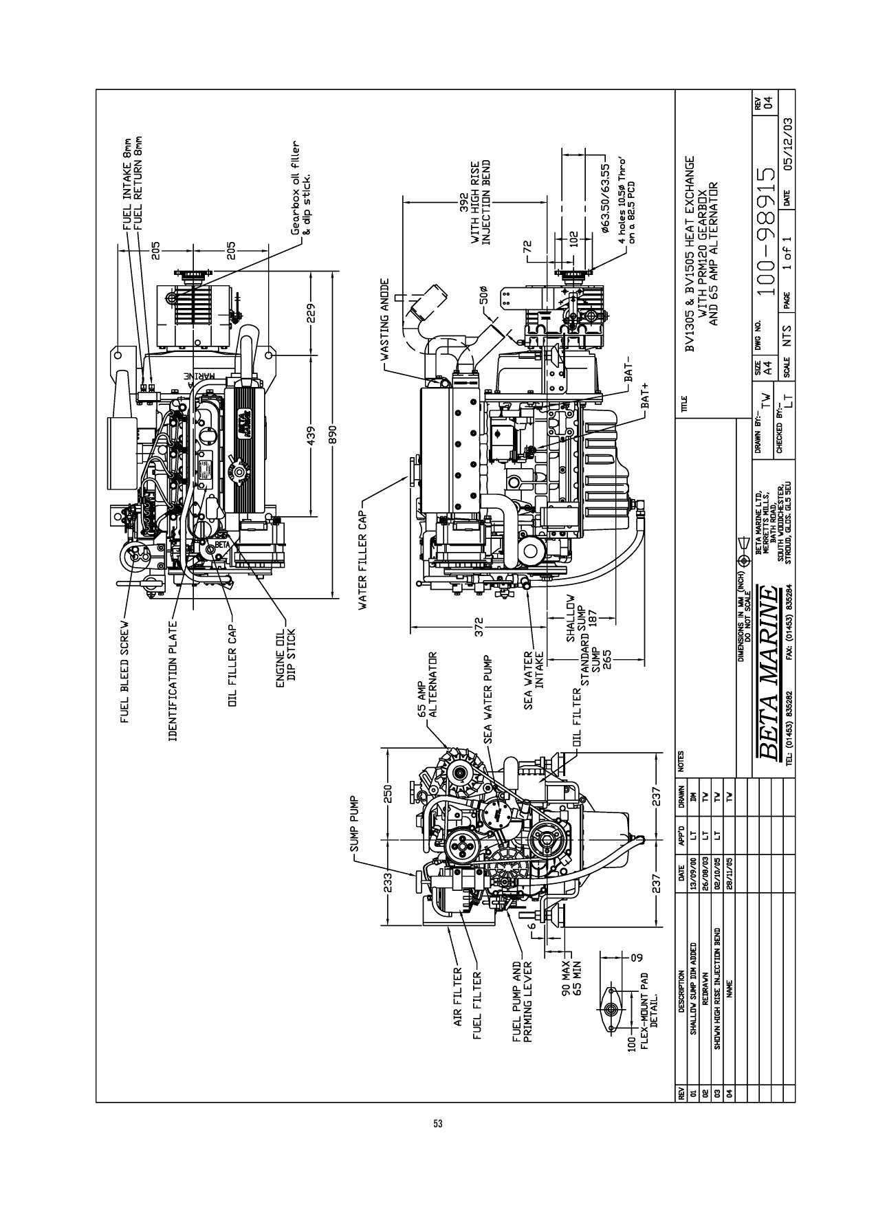 Beta Bd1005 Bv1305 Bv105 Manual