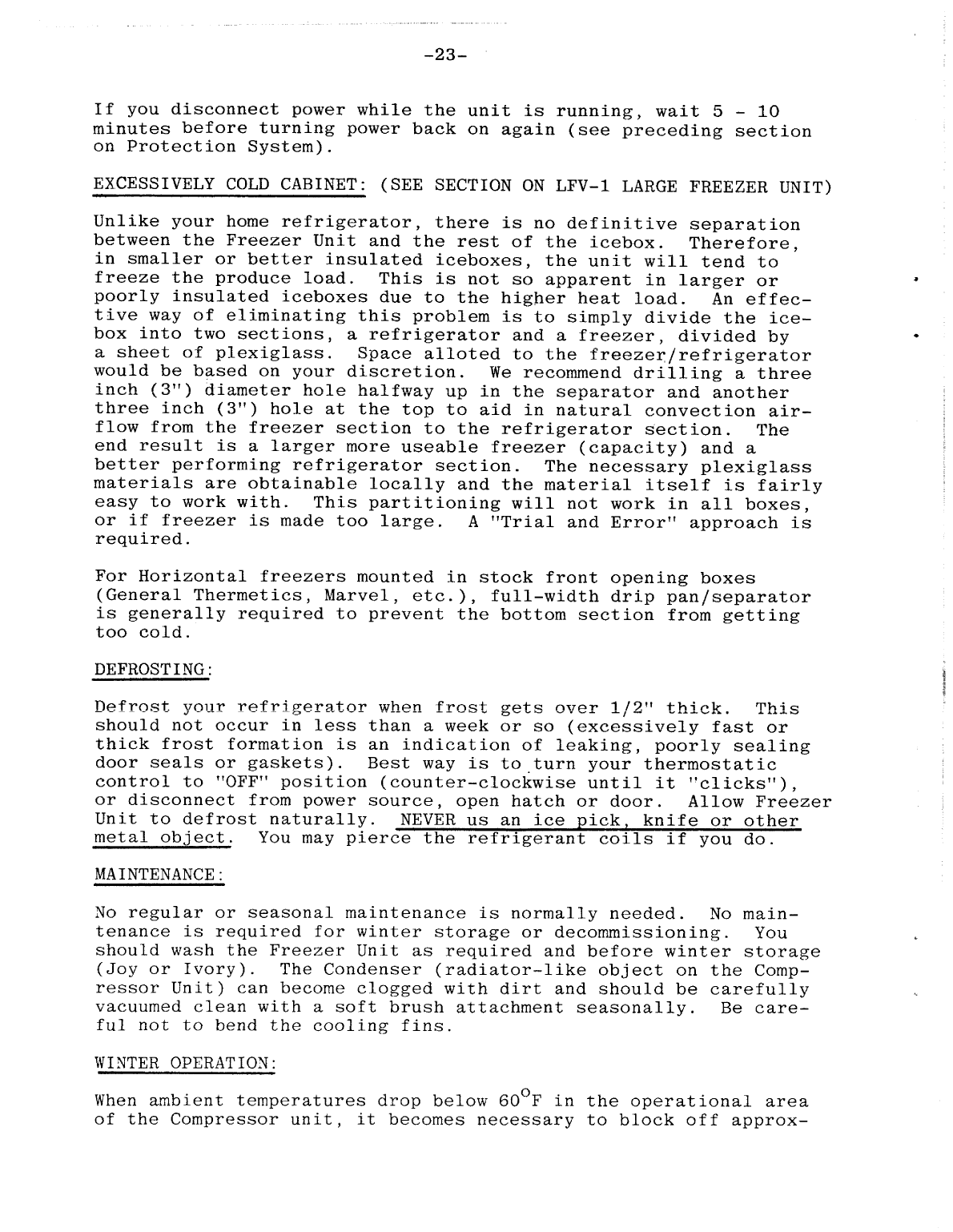 Adler Barbour io Manual