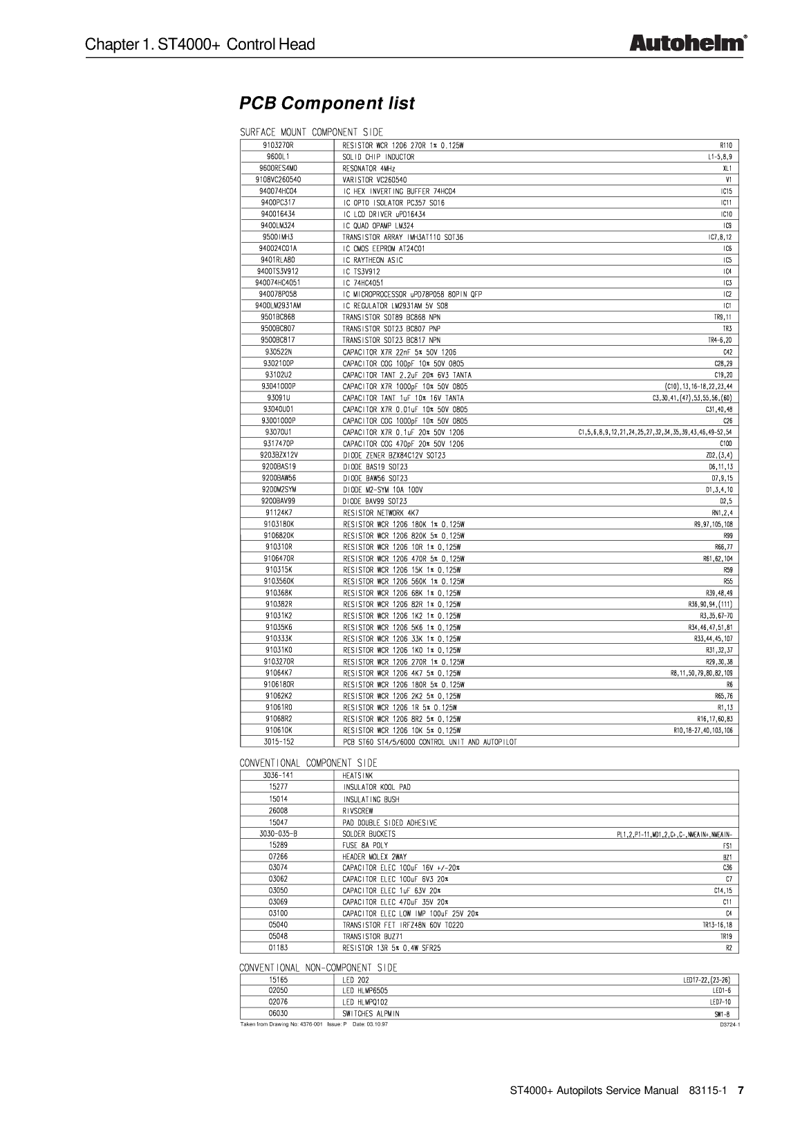 Autohelm Autopilot St4000