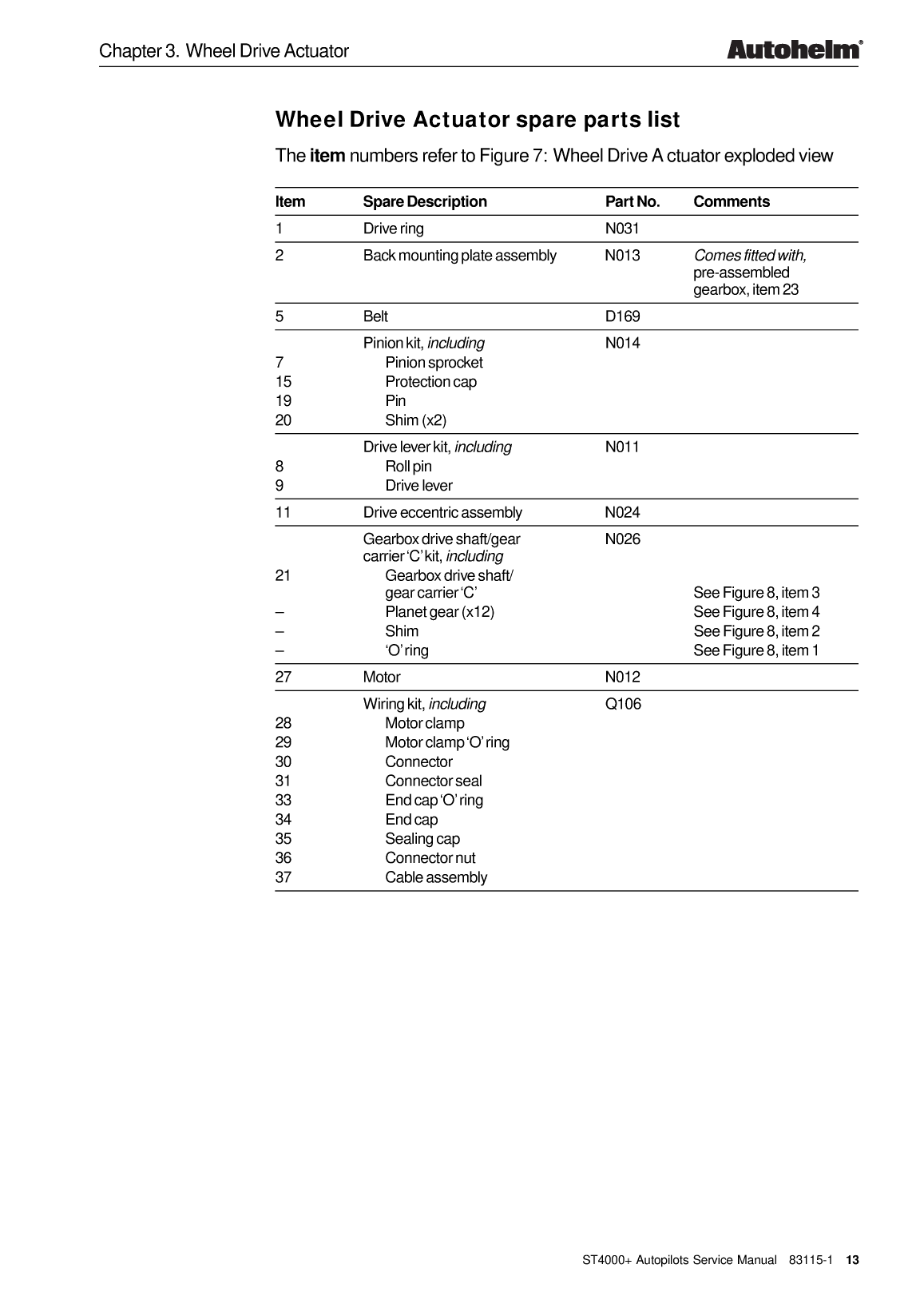 Autohelm Autopilot St4000