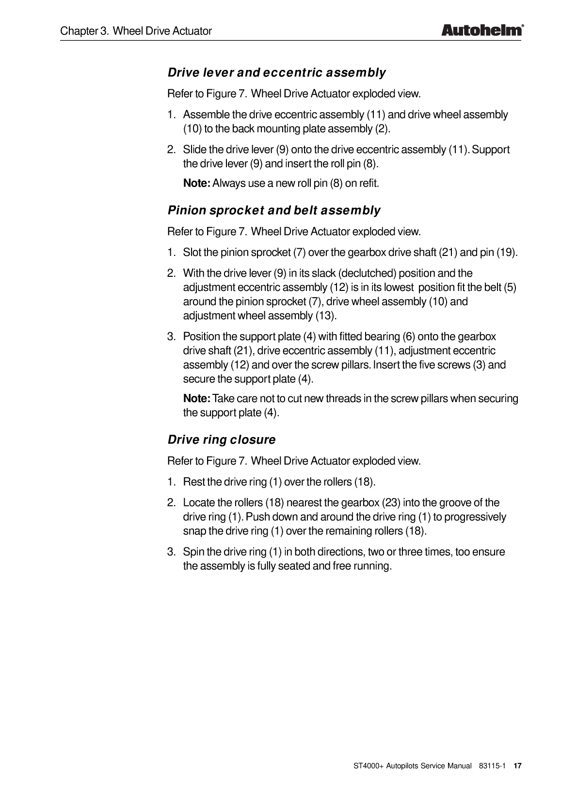 Autohelm Autopilot St4000