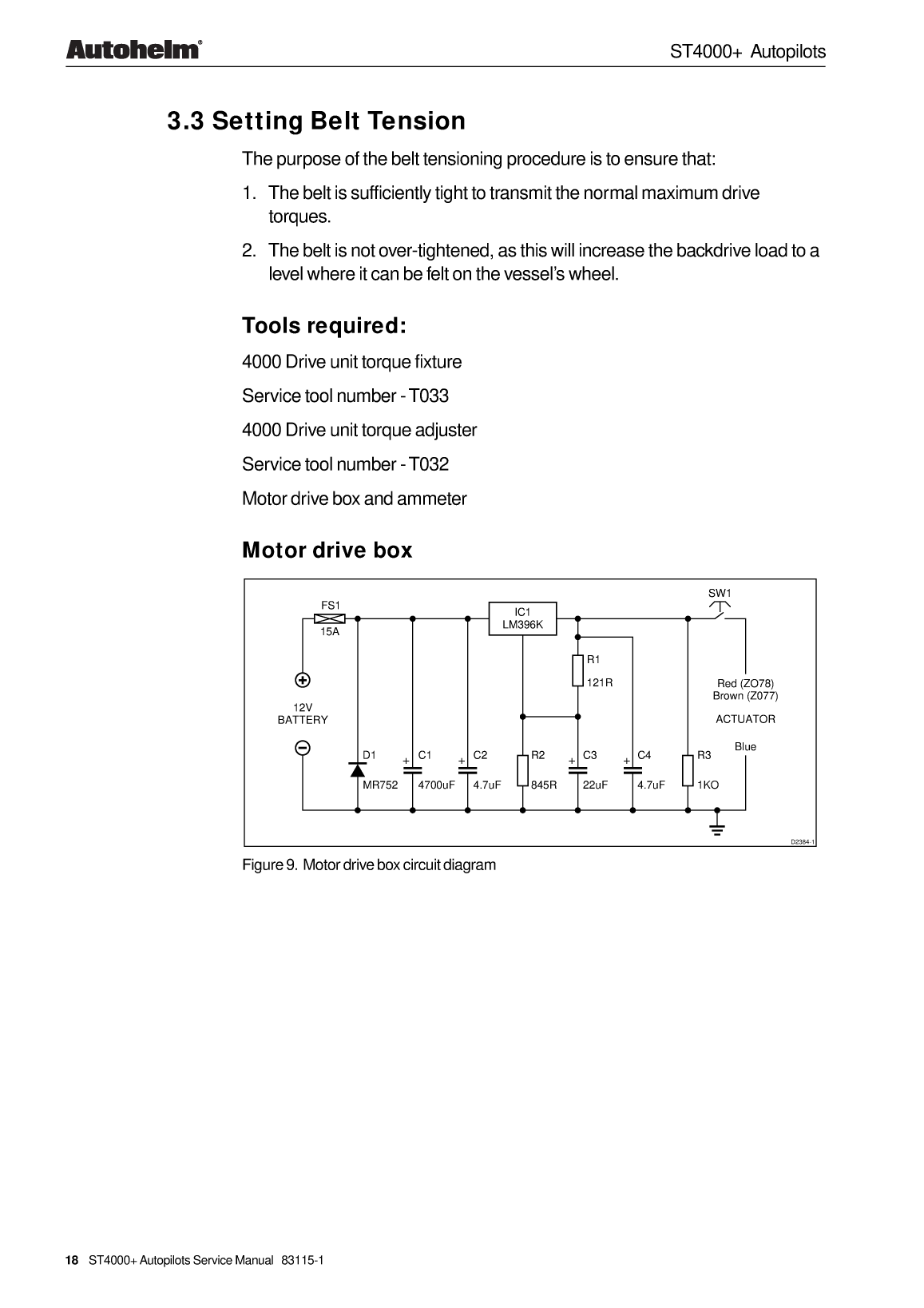 Autohelm Autopilot St4000