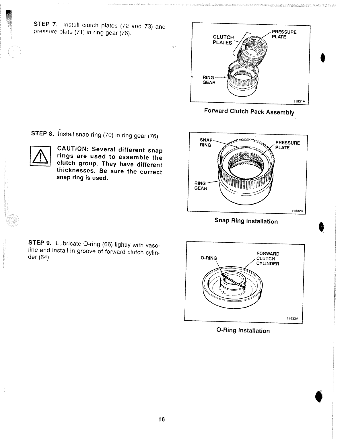Borg Warner 71c 72c Transmission Manual