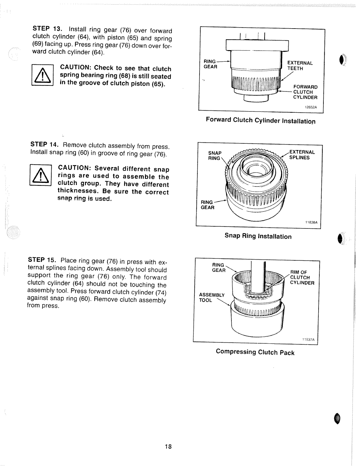 Borg Warner 71c 72c Transmission Manual