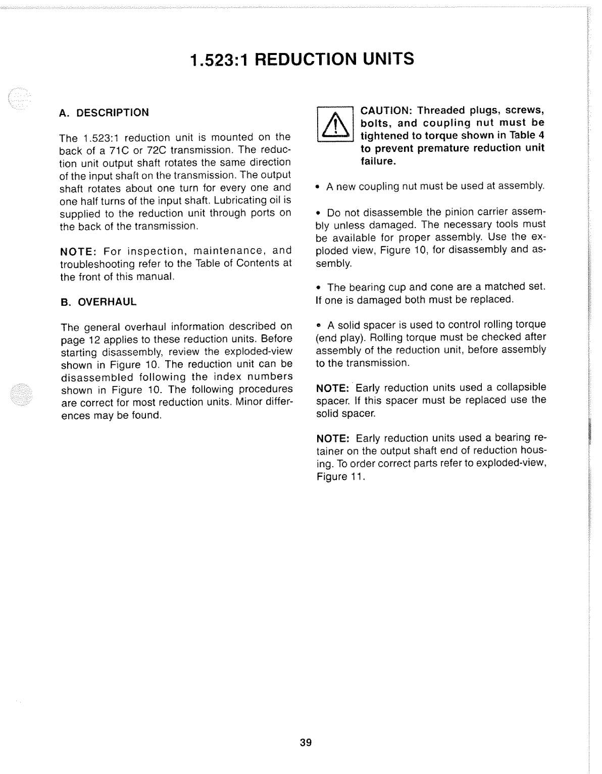 Borg Warner 71c 72c Transmission Manual