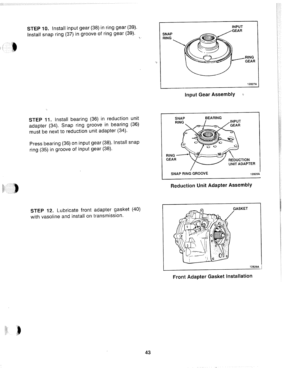 Borg Warner 71c 72c Transmission Manual