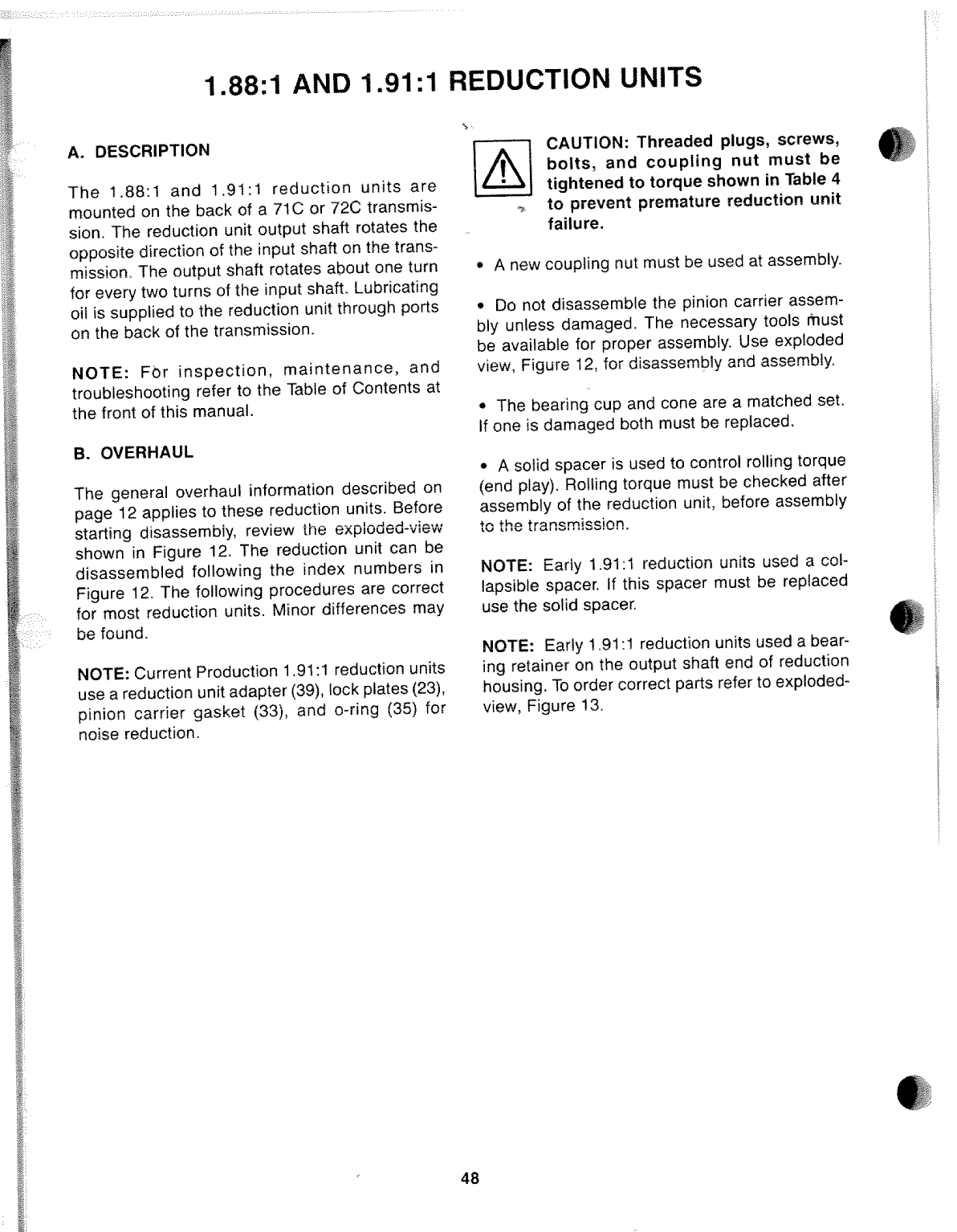 Borg Warner 71c 72c Transmission Manual