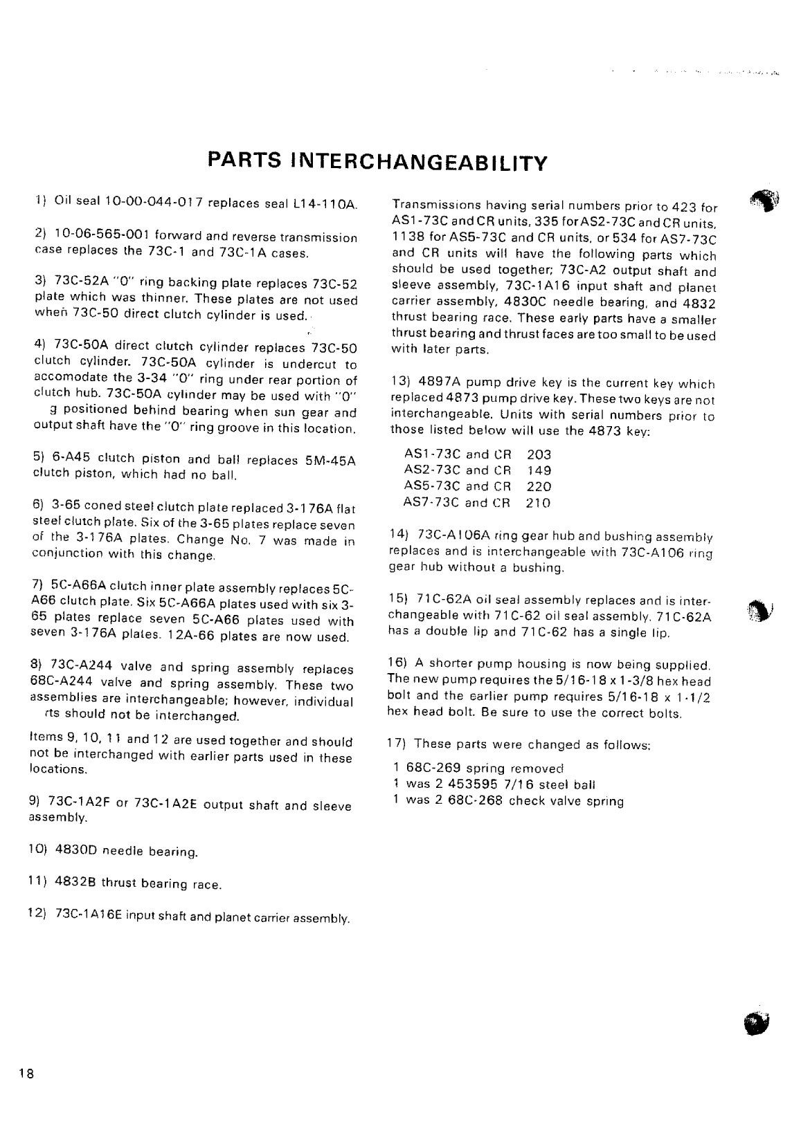 Borg Warner Velvet 73c Service Manual