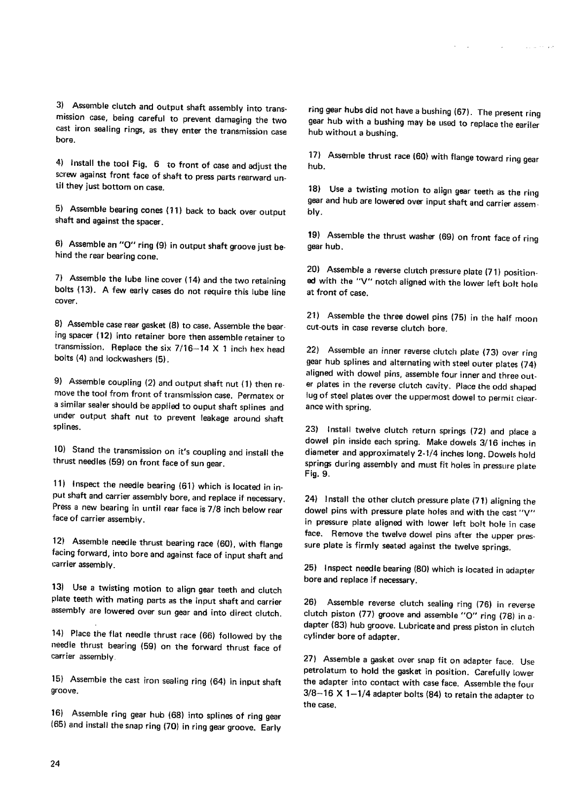 Borg Warner Velvet 73c Service Manual