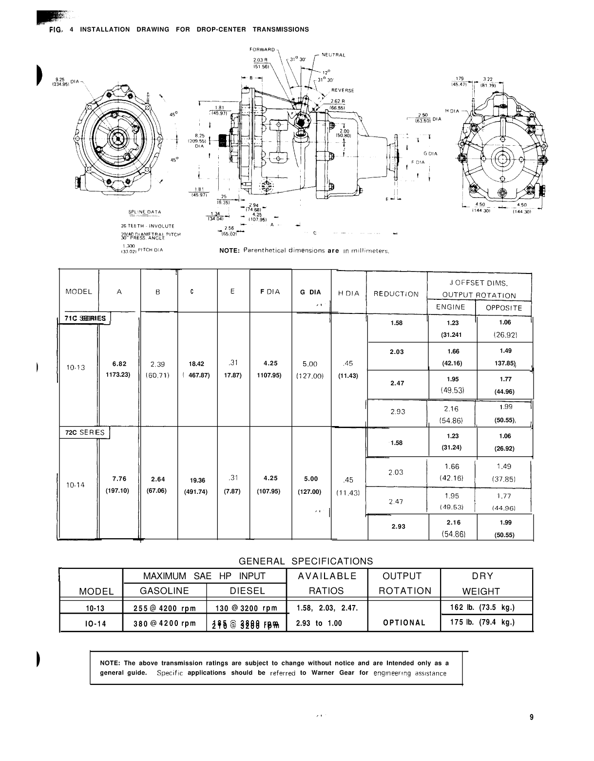 Borg Warner Velvet Drive Marine Installation