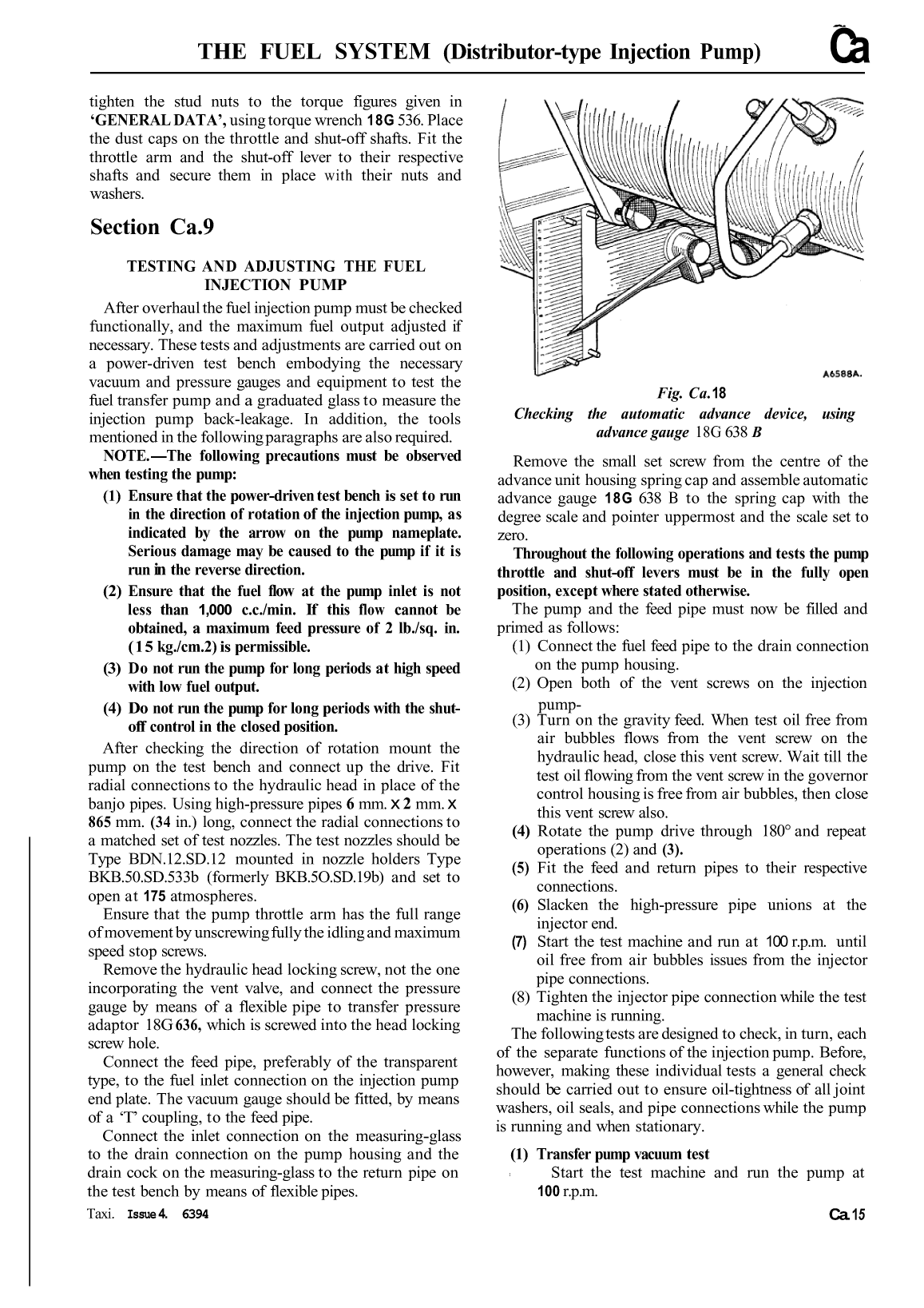 Cav dpa Pump Rebuild Manual