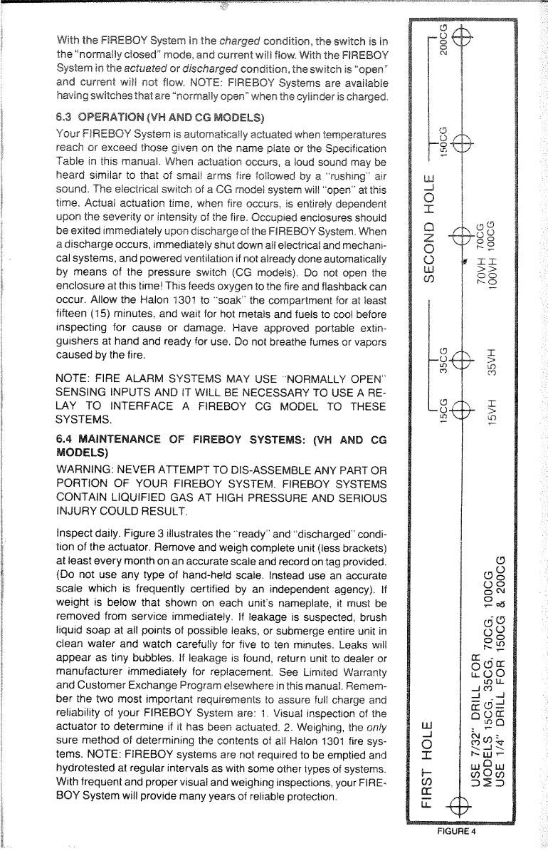 ' Fireboy Halon 1301 System'