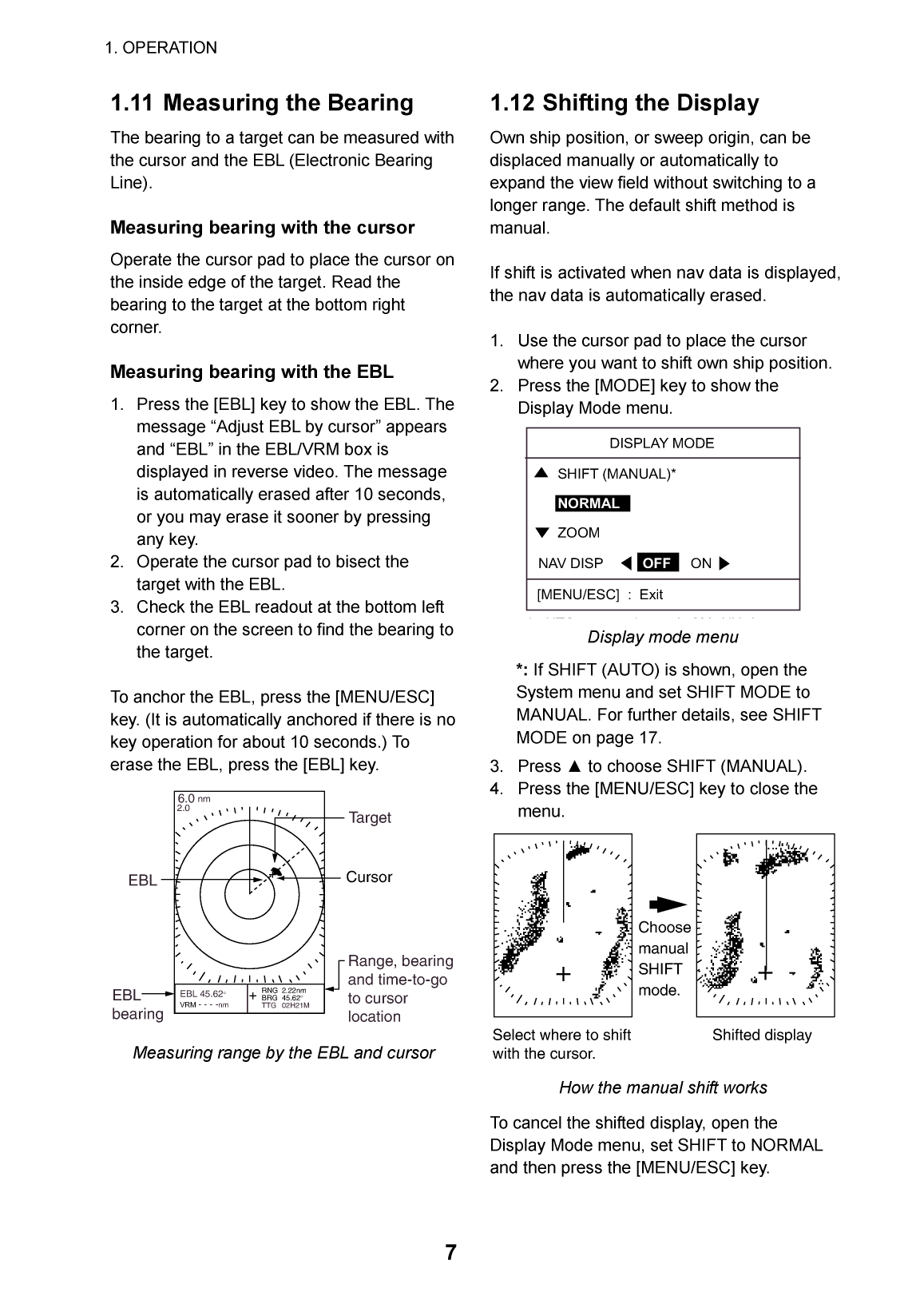 Furuno 1715 Radar Operator