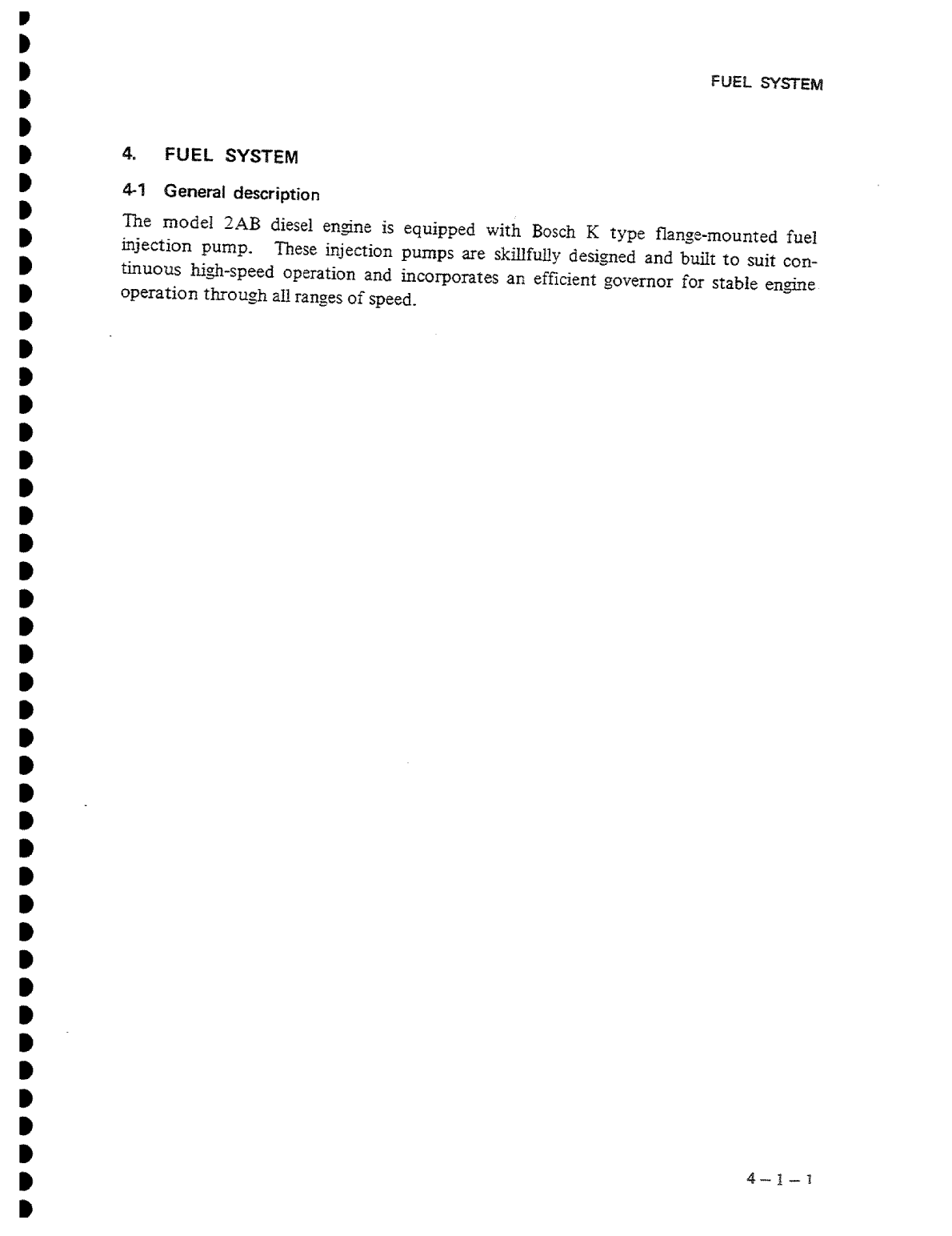 Isuzu 2aa1 to 3ab1 Workshop Manual