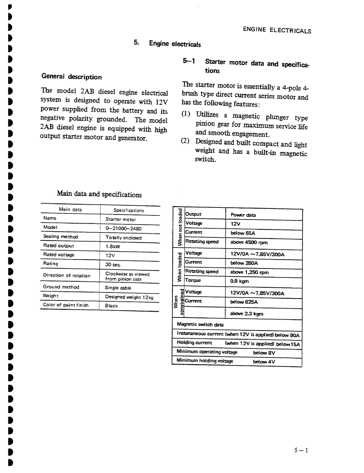 Isuzu 2aa1 to 3ab1 Workshop Manual