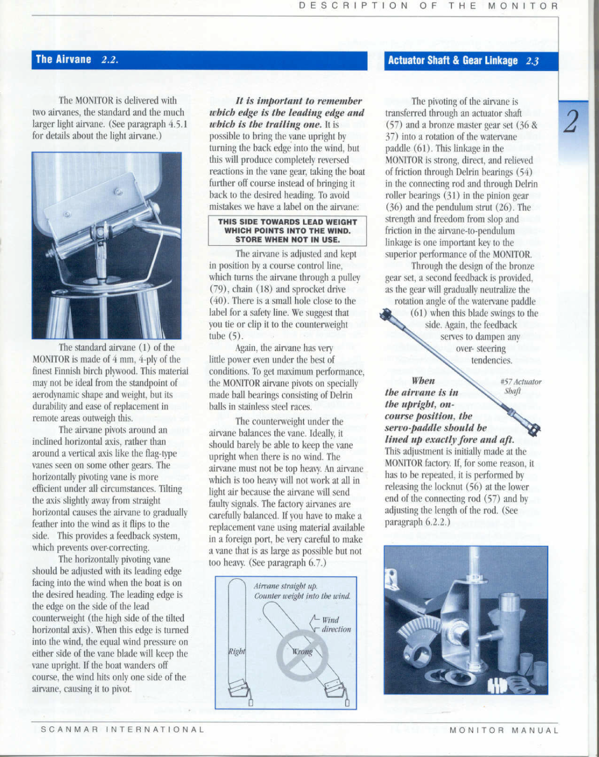 Monitor Windvane Manual