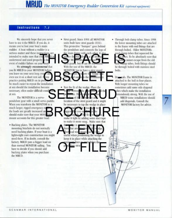 Monitor Windvane Manual