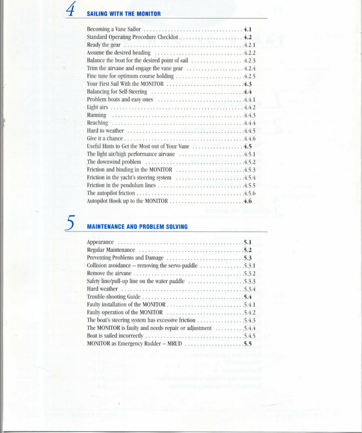 Monitor Windvane Manual