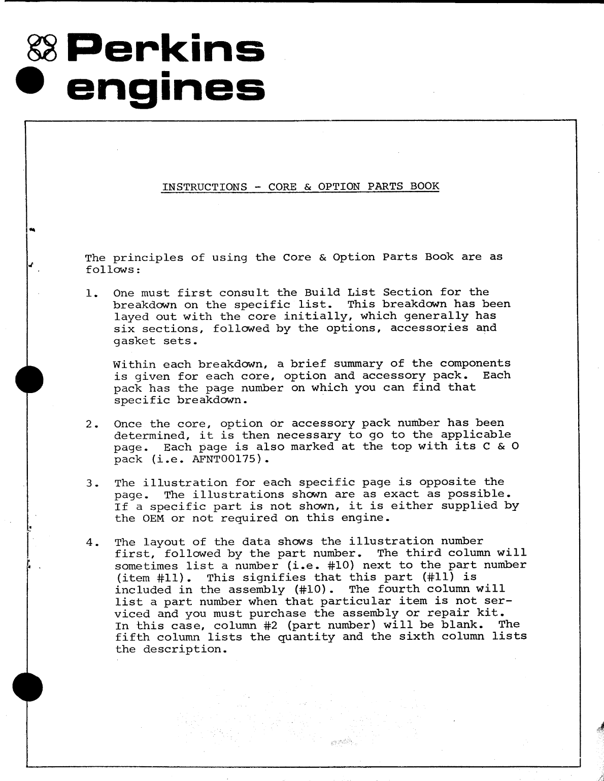 Perkins 4.108m Parts Manual