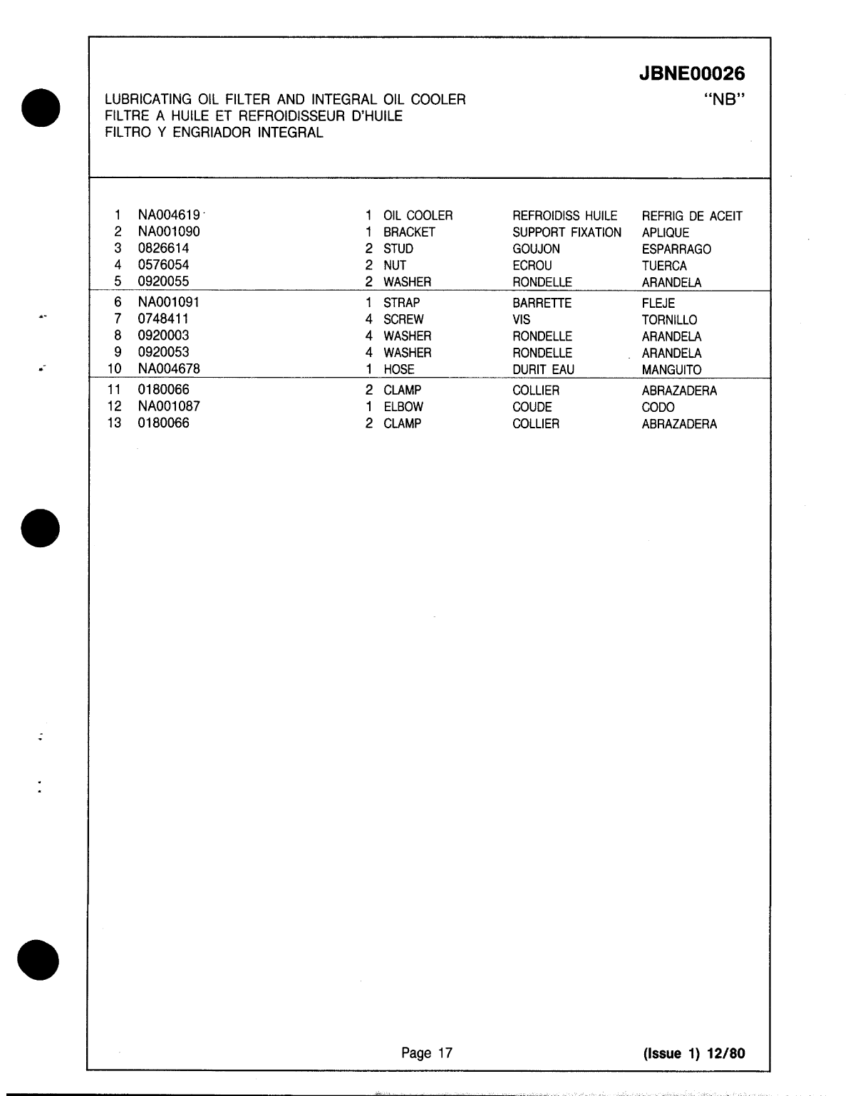 Perkins 4.108m Parts Manual
