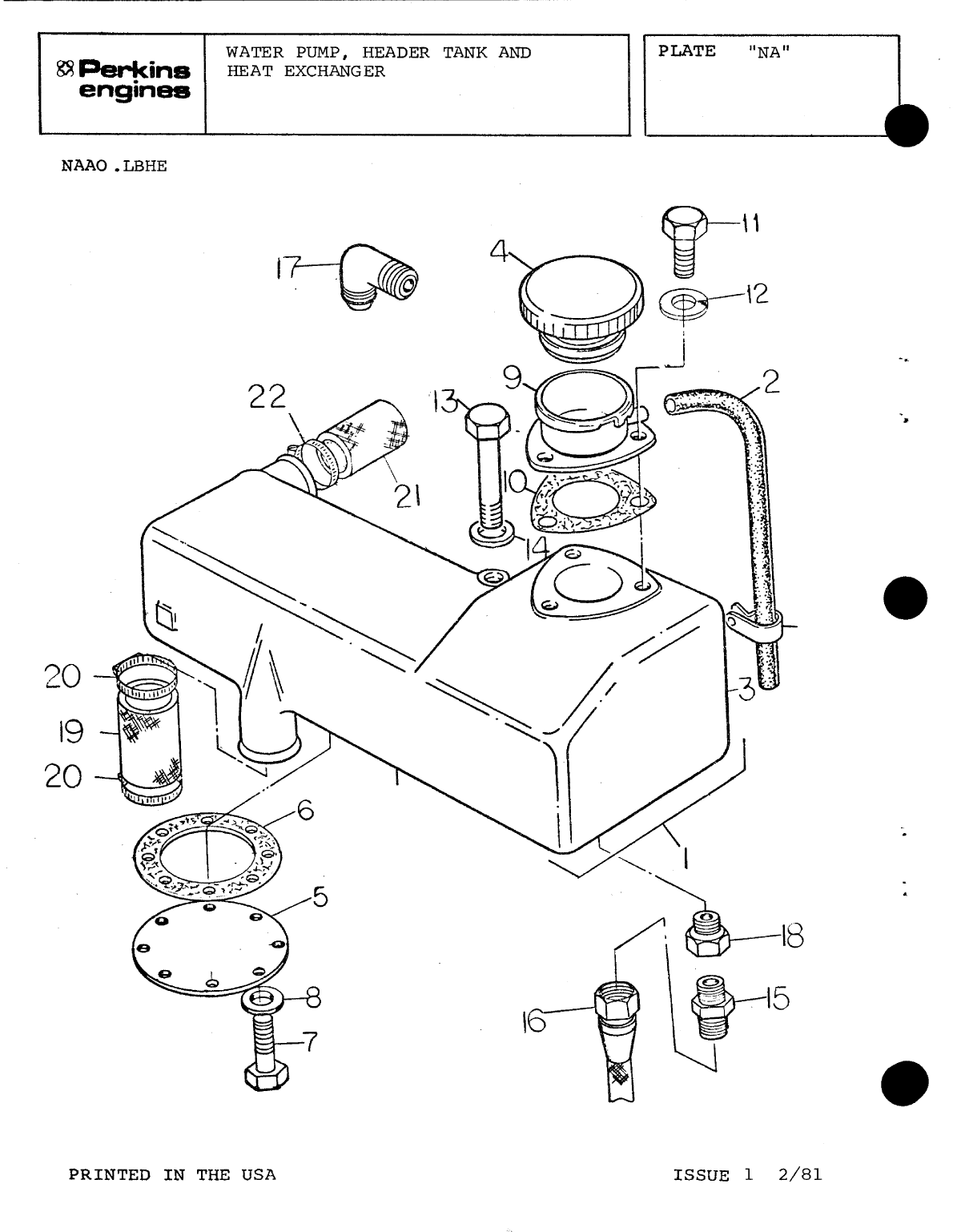 Perkins 4.108m Parts Manual