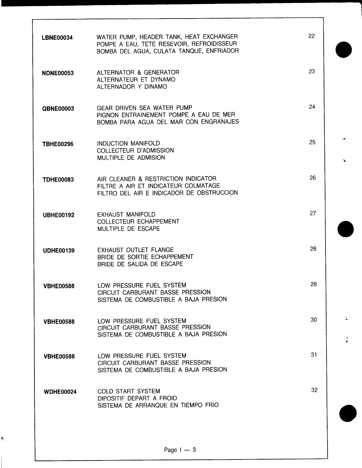 Perkins 4.108m Parts Manual