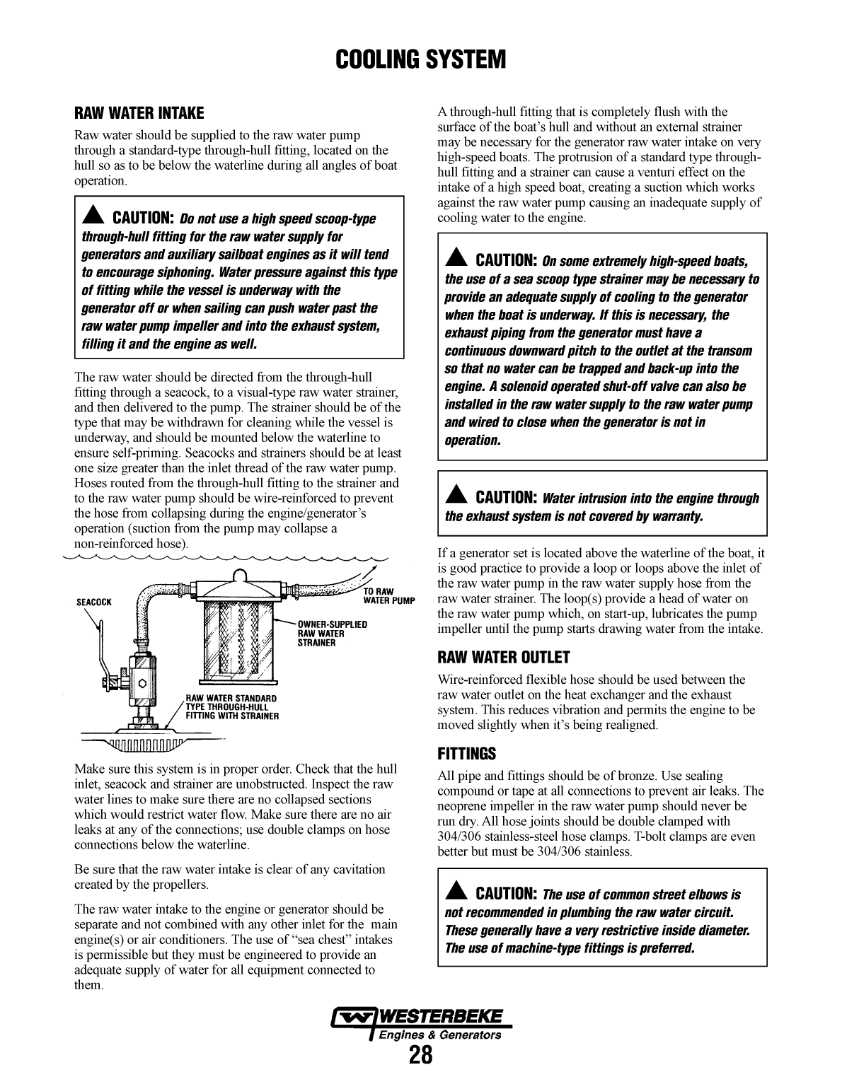 Westerbeke Marine Engine Installation Manual