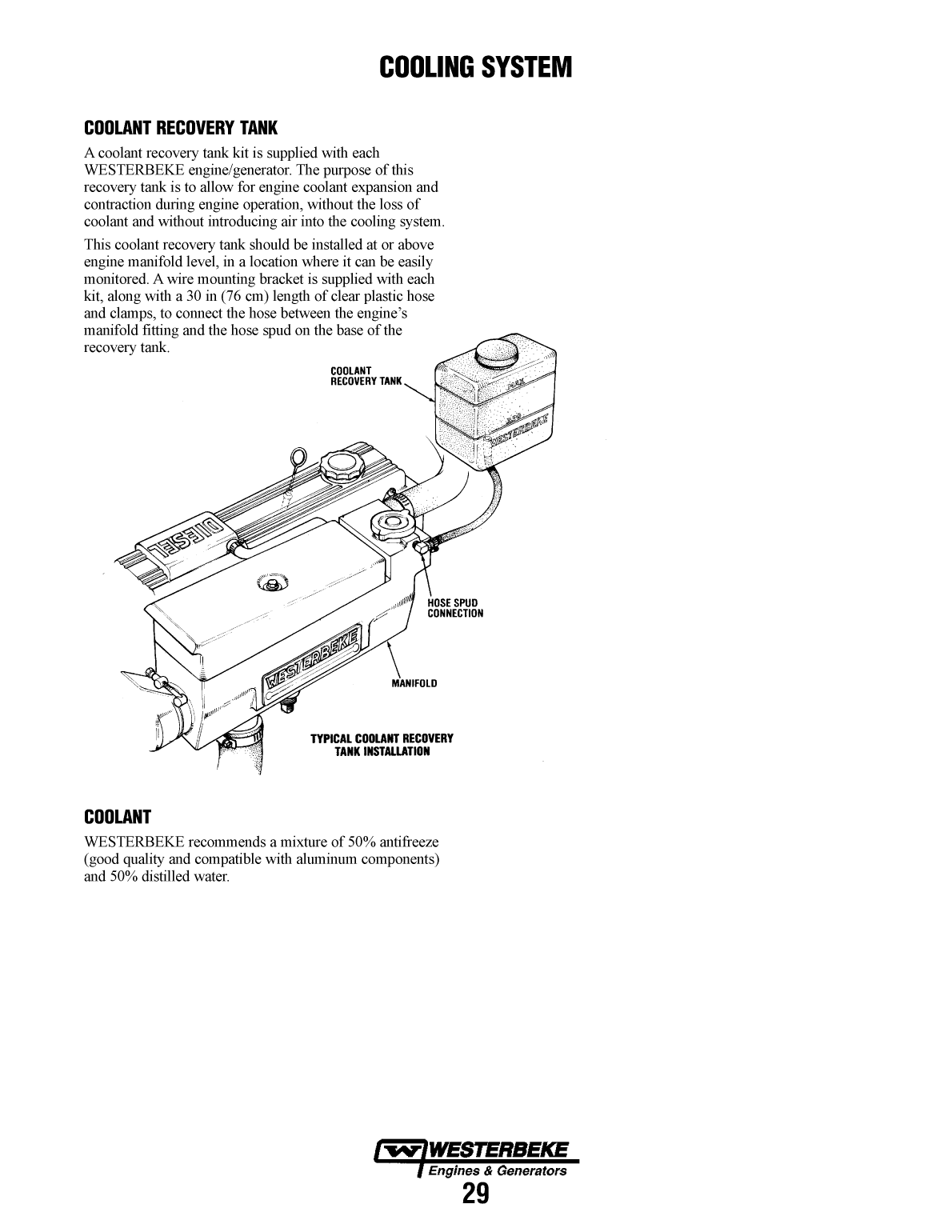 Westerbeke Marine Engine Installation Manual