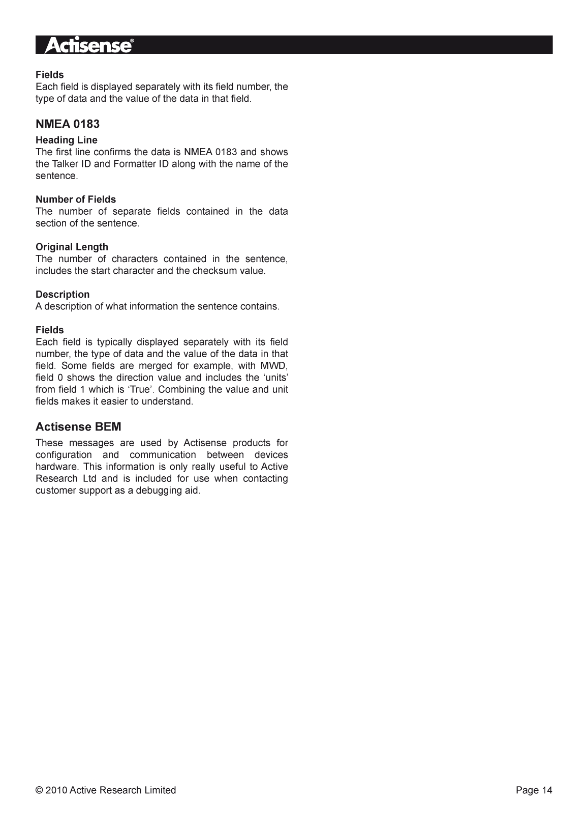 Actisense Nmea Reader
