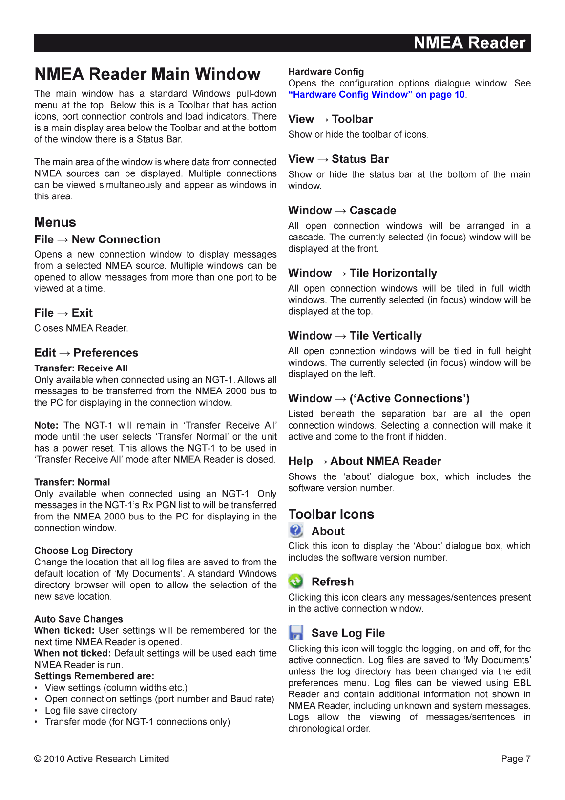 Actisense Nmea Reader