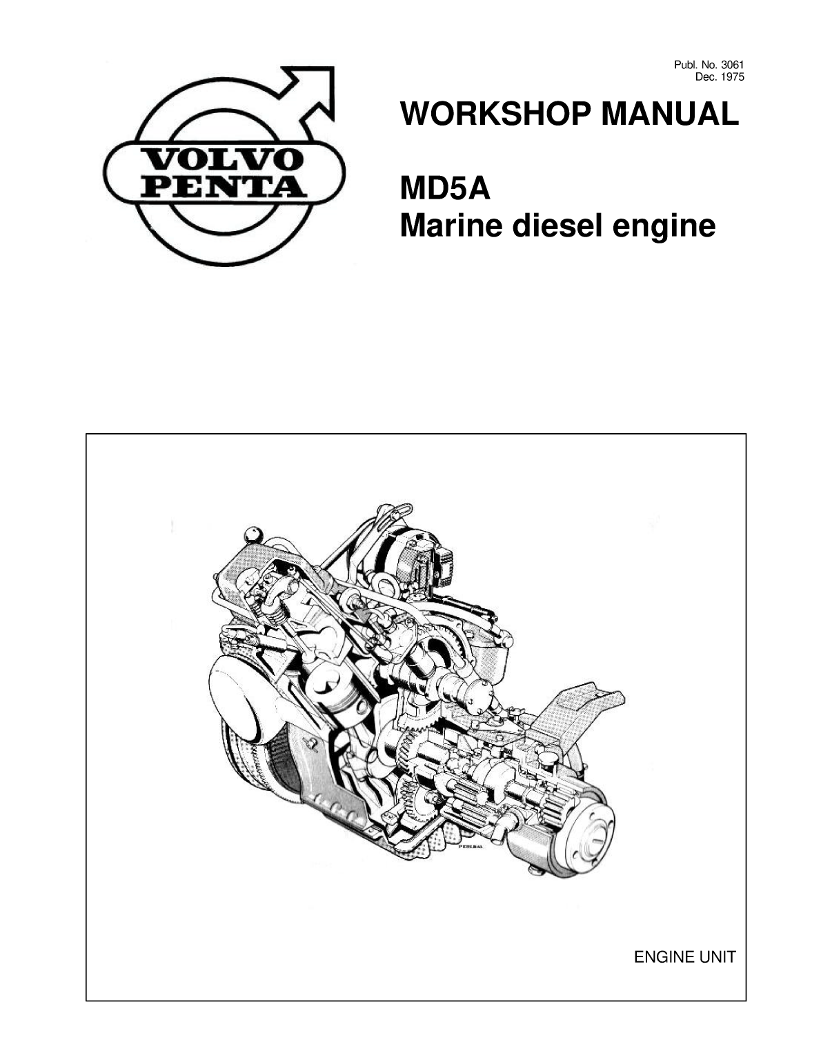 Volvo/md5a: Volvomd5a Workshop Manual Volvo Md5a Workshop Manual