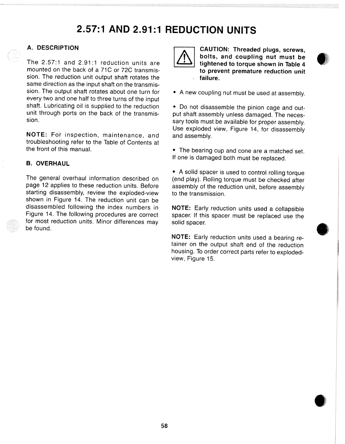 Borg Warner 71c 72c Transmission Manual