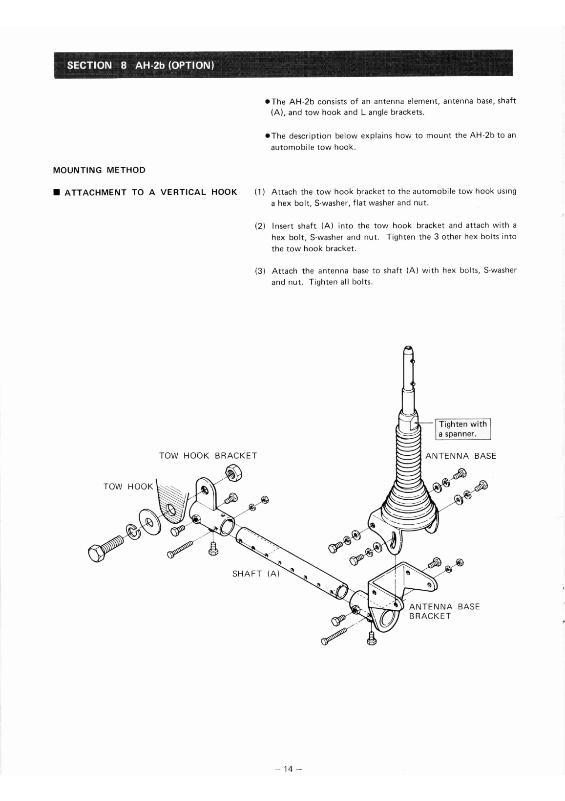 Icom ic ah 2 Manual and Schematic