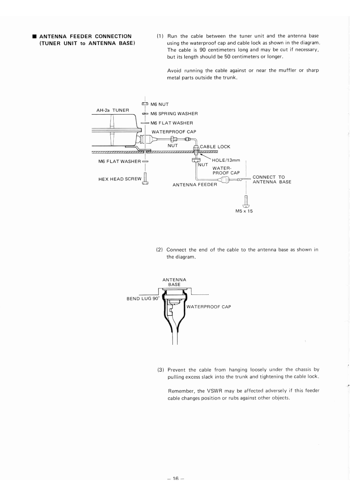 Icom ic ah 2 Manual and Schematic