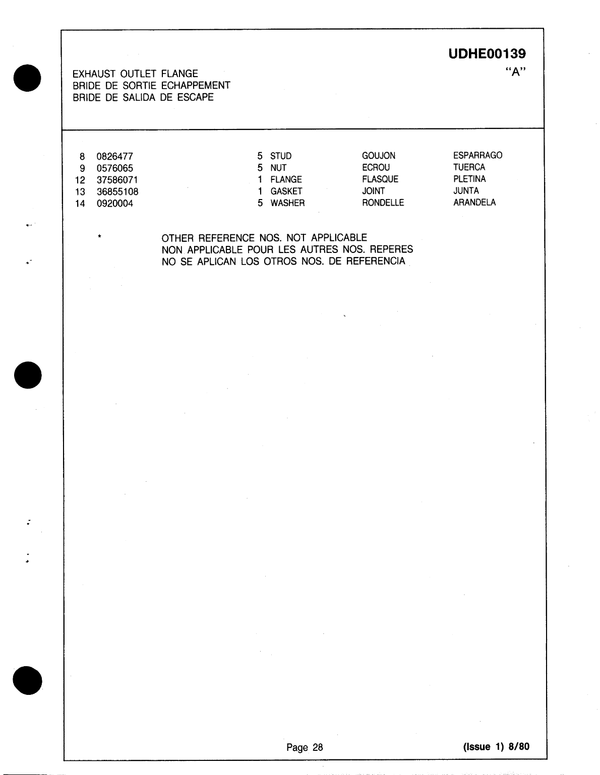 Perkins 4.108m Parts Manual