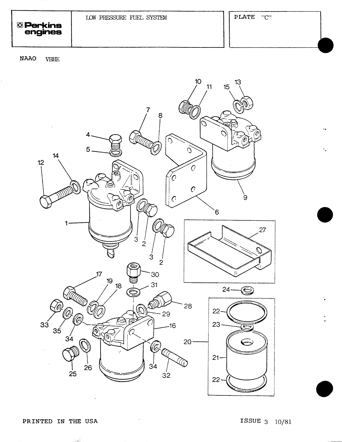 Perkins 4.108m Parts Manual