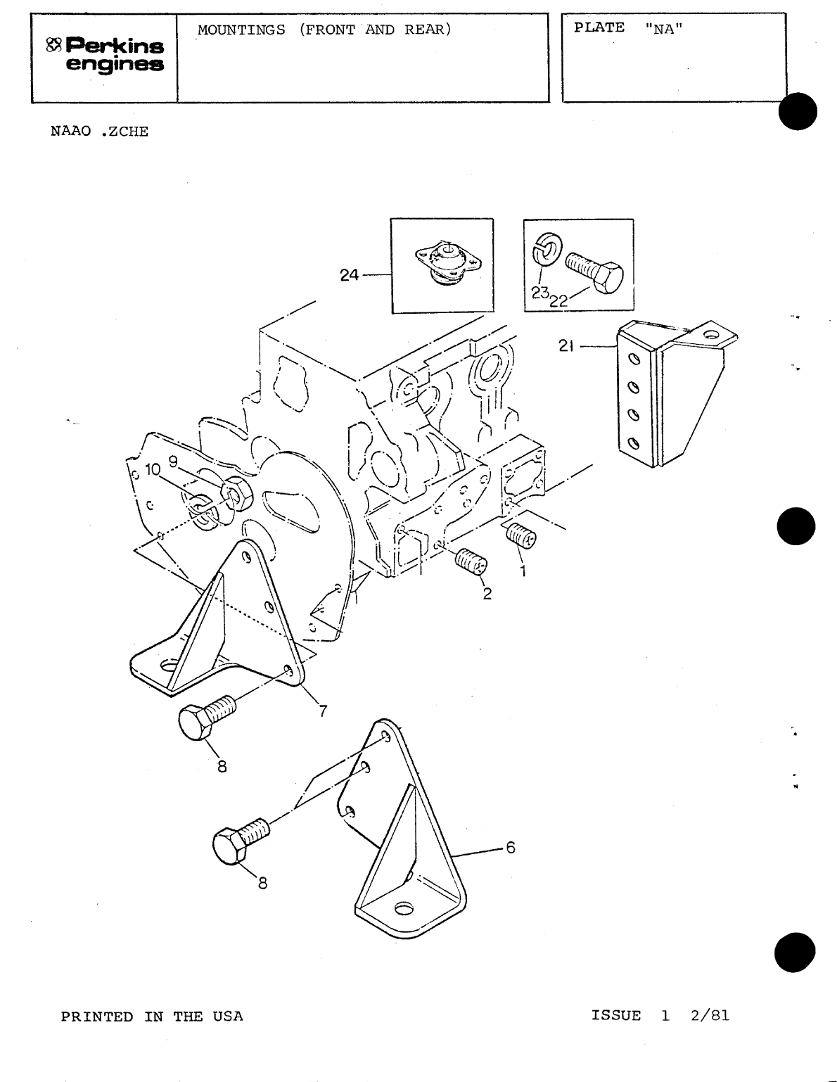 Perkins 4.108m Parts Manual