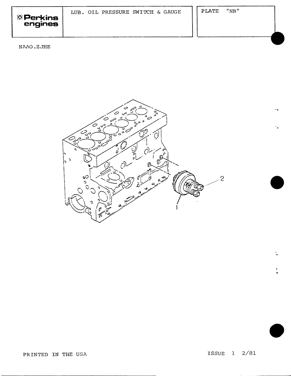 Perkins 4.108m Parts Manual