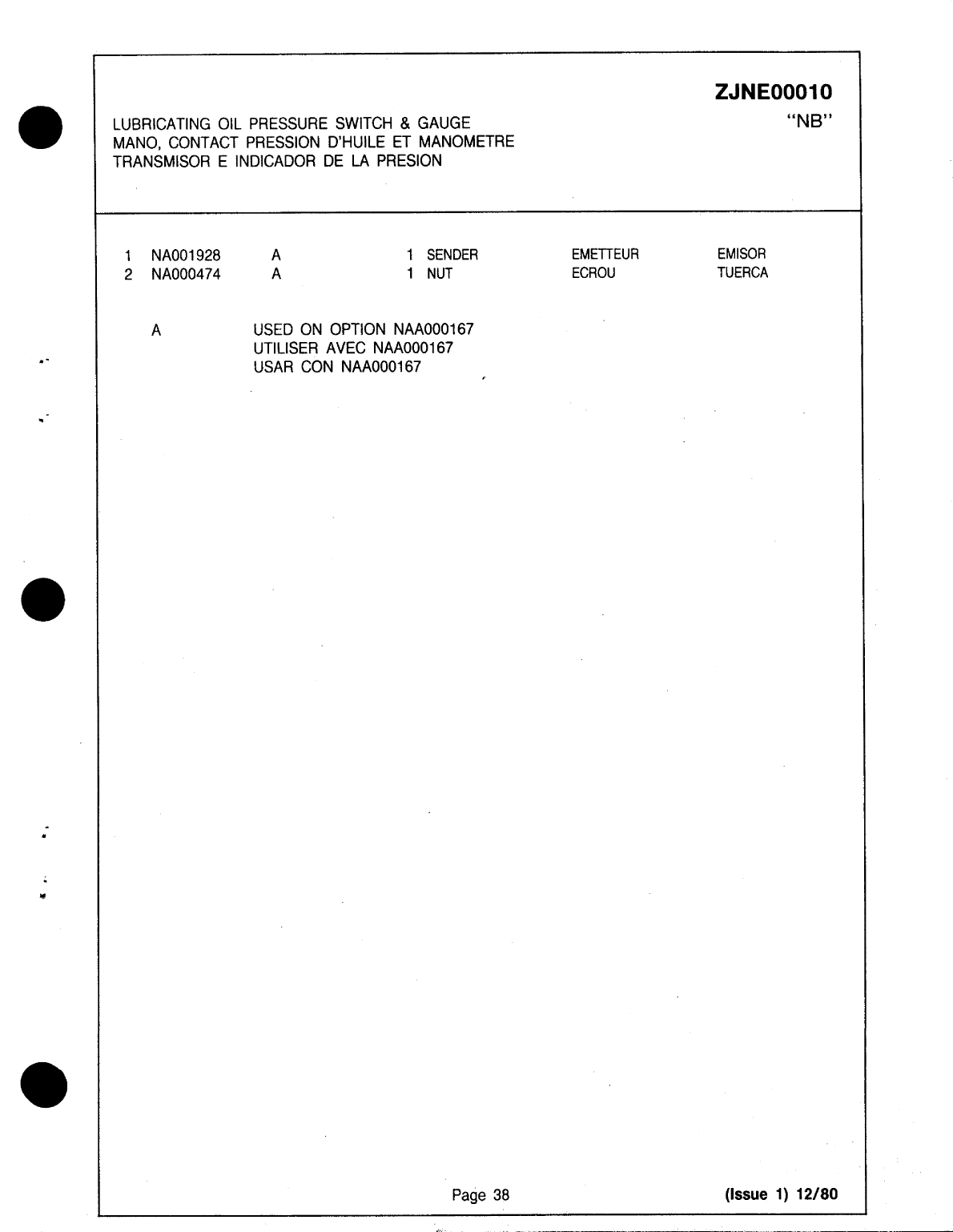 Perkins 4.108m Parts Manual