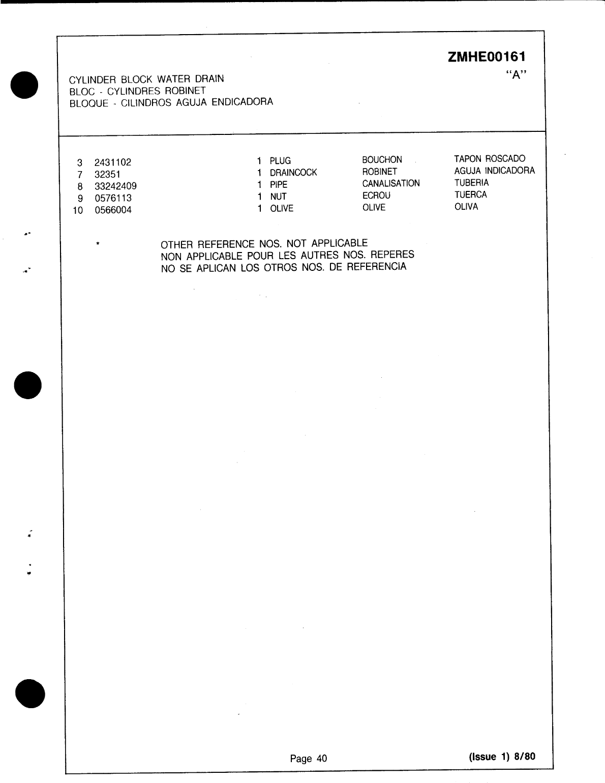 Perkins 4.108m Parts Manual